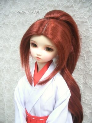 Wig / 9-10 inch / High Ponytail (Maroon #350)