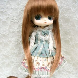 Wig / 8-9 inch / Ponytail with Bangs (Brown #27)