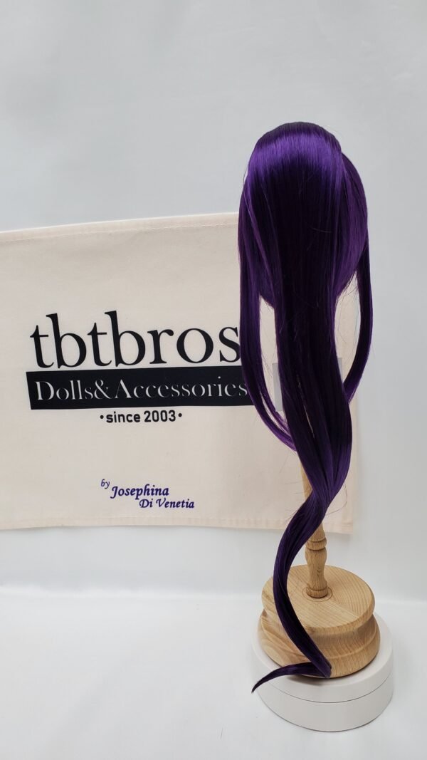 Wig / 8-9 inch / Ponytail with Bangs (Dark Orchid #K10)