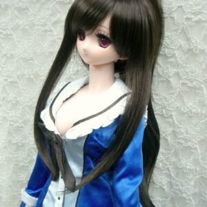 Wig / 8-9 inch / Ponytail with Bangs (Darkbrown #8)