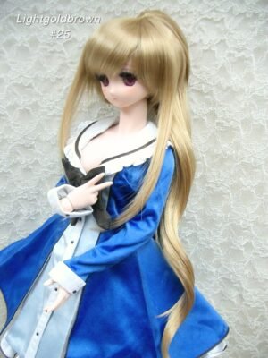 Wig / 8-9 inch / Ponytail with Bangs (Lightgolgbrown #25)