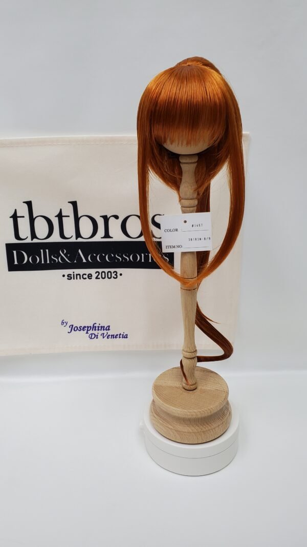 Wig / 8-9 inch / Ponytail with Bangs (Rust #145T)