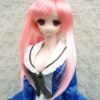 Wig / 8-9 inch / Ponytail with Bangs (Pink #K1)