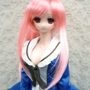 Wig / 8-9 inch / Ponytail with Bangs (Pink #K1)