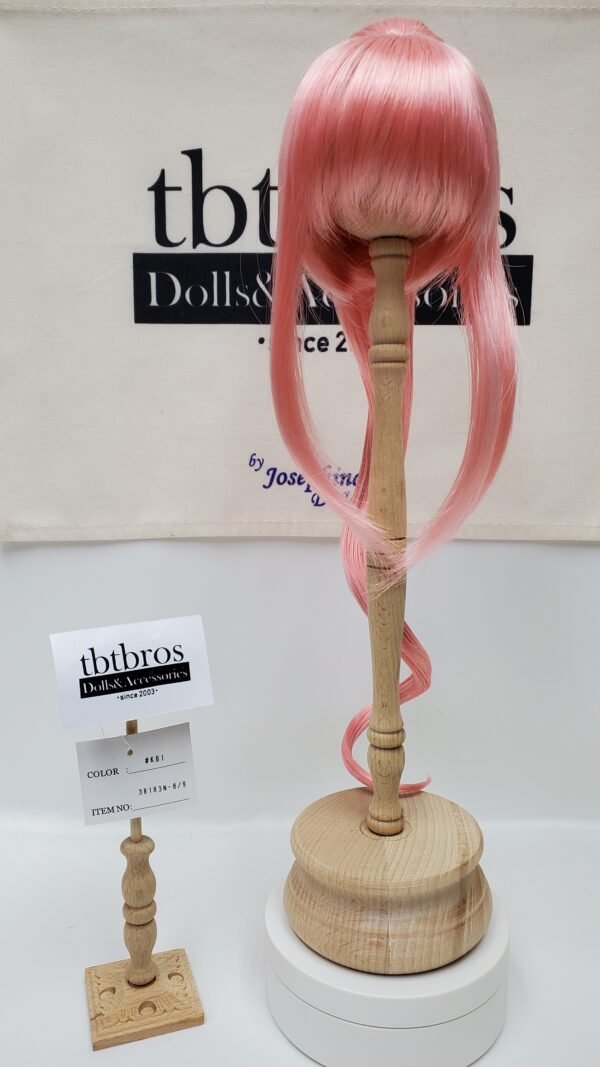 Wig / 8-9 inch / Ponytail with Bangs (Pink #K1)