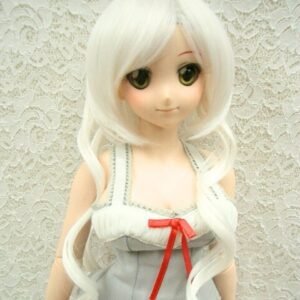 Wig / 8-9 inch / Short with Loose Curly (#White)