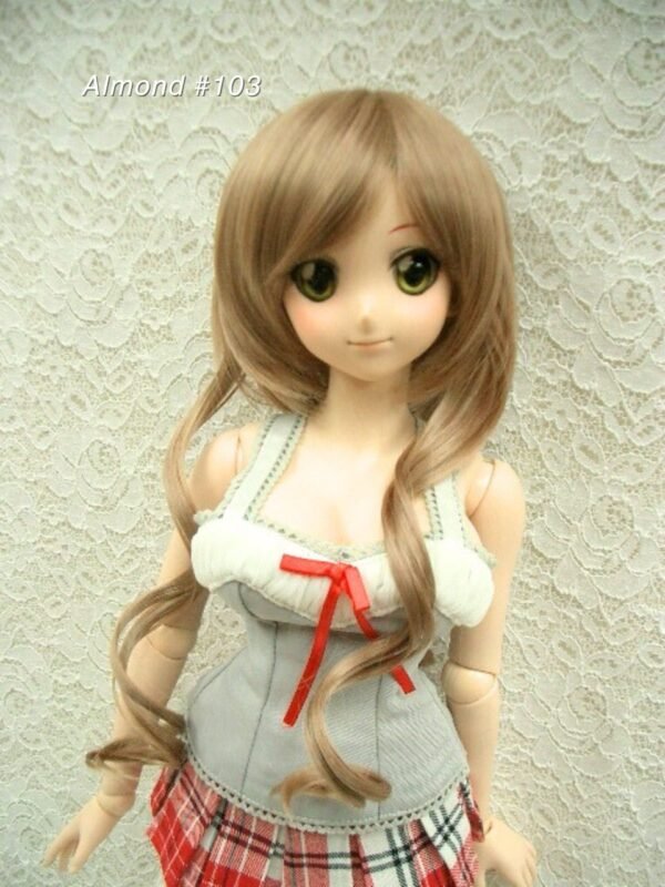 Wig / 8-9 inch / Short with Loose Curly (Almond #103)