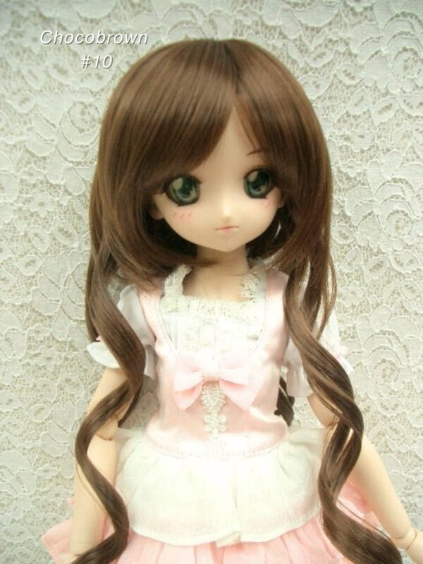 Wig / 8-9 inch / Short with Loose Curly (Chocobrown #10)