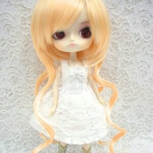 Wig / 8-9 inch / Short with Loose Curly (#Gold)