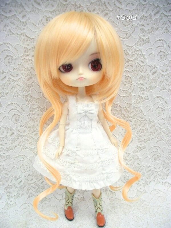 Wig / 8-9 inch / Short with Loose Curly (#Gold)