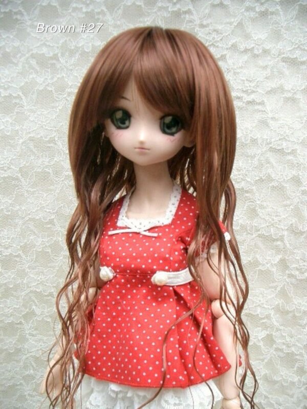 Wig / 8-9 inch / Short with Natural Wave (Brown #27)