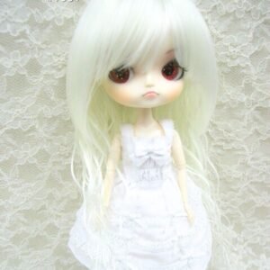 Wig / 8-9 inch / Short with Natural Wave (White #1001)