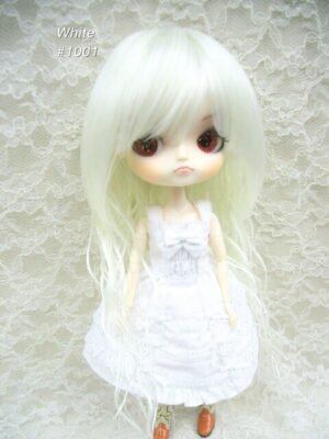 Wig / 8-9 inch / Short with Natural Wave (White #1001)