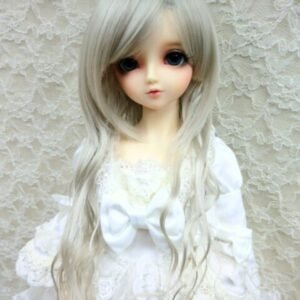 Wig / 8-9 inch / Short with Natural Wave (Grey #60)