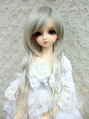 Wig / 8-9 inch / Short with Natural Wave (Grey #60)