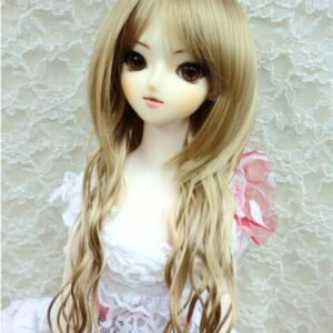 Wig / 8-9 inch / Short with Natural Wave (Lightgoldbrown #25)