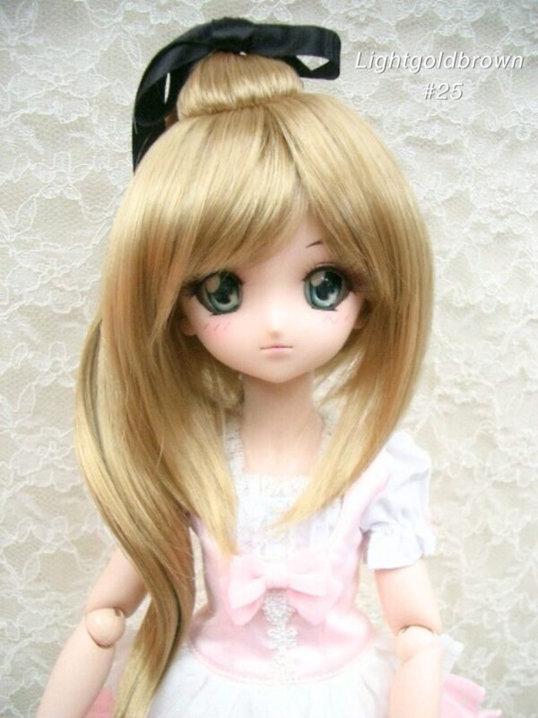 Wig / 8-9 inch / Ribbon Top Knot (Lightgoldbrown #25)