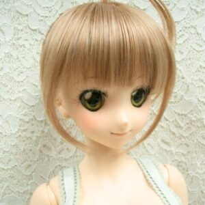 Wig / 8-9 inch / Fate Stay Night Saber Braided Bun (Almond #103)