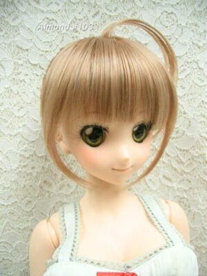 Wig / 8-9 inch / Fate Stay Night Saber Braided Bun (Almond #103)