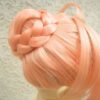 Wig / 8-9 inch / Fate Stay Night Saber Braided Bun (Pink #K1)