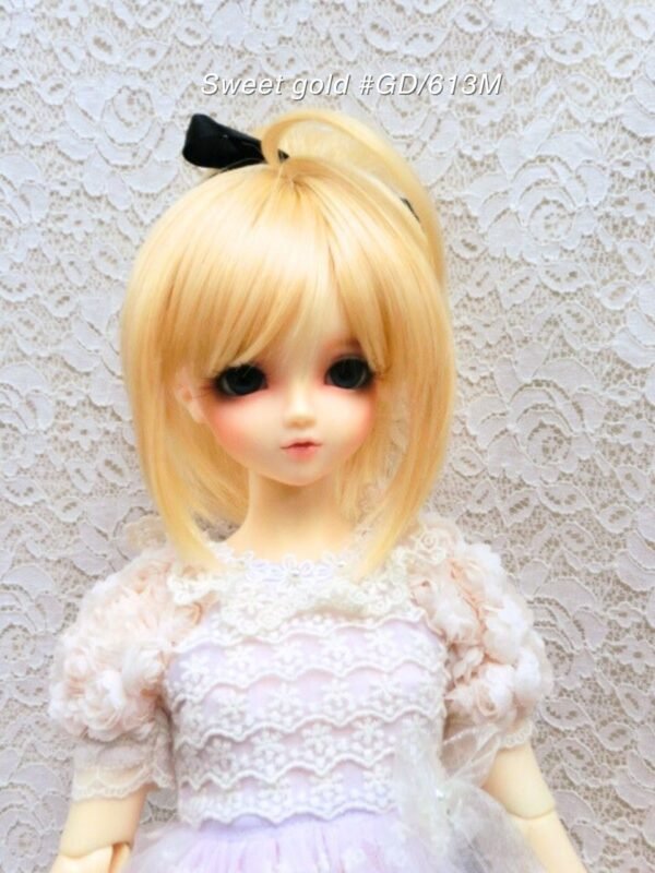 Wig / 8-9 inch / Fate Stay Night Saber Ponytail (Sweet Gold #GOLD/613M)