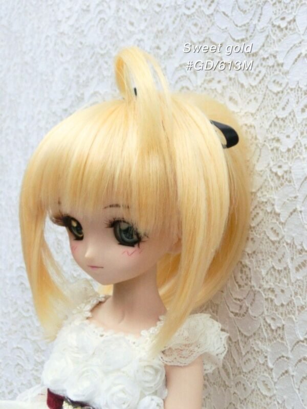 Wig / 8-9 inch / Fate Stay Night Saber Ponytail (Sweet Gold #GOLD/613M)