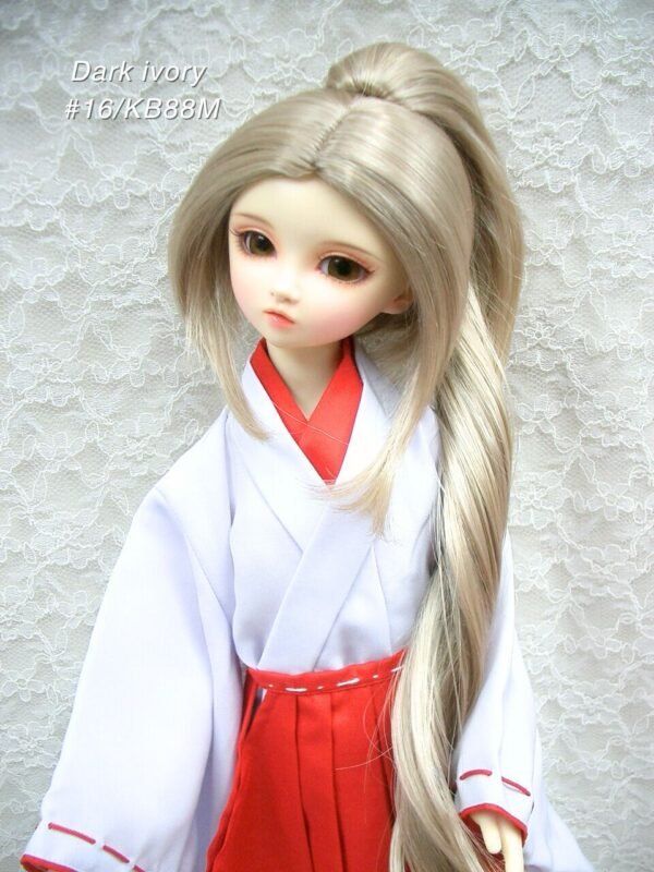 Wig / 9-10 inch / High Ponytail (Dark ivory #16/KB88M)