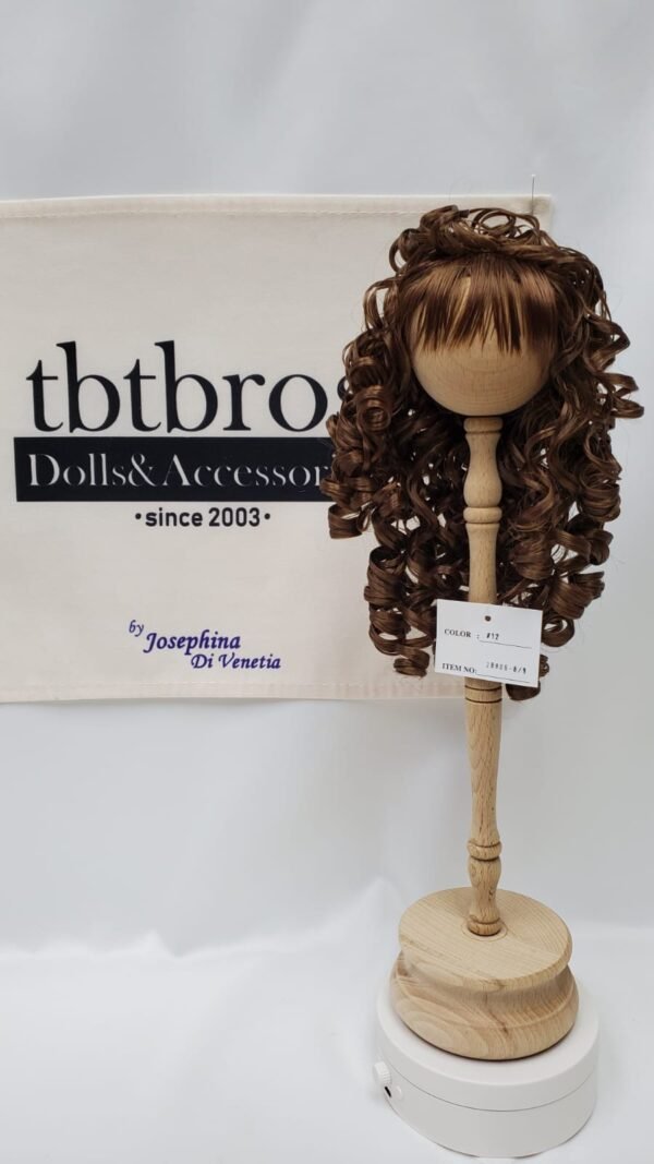 Wig / 8-9 inch / Volume Curly (Chocobrown #12)