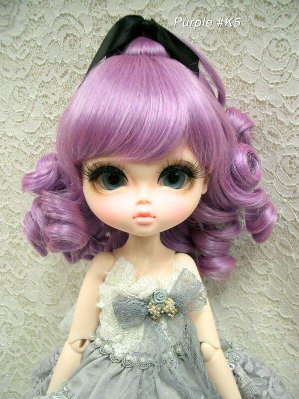 Wig / 11-12 inch / Ribbon Princess Curls (Purple #K5)