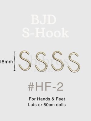 BJD Stainless Steel S-hook #HF-2 (For Hands & Feet )