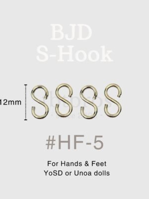 BJD Stainless Steel S-hook #HF-5 (For Hands & Feet )
