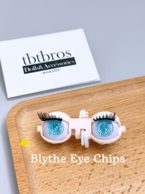 Blythe Eye Chips - Glitter #207 Cyan