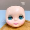 Blythe Eye Chips - Blue Glitter Series