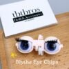 Blythe Eye Chips - Glitter #224 Blue Grey