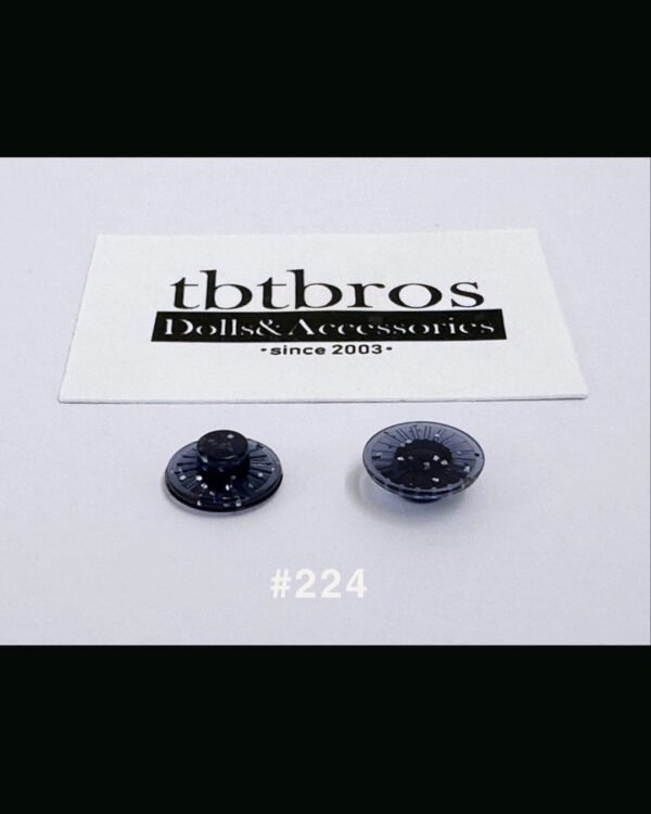Blythe Eye Chips - Glitter #224 Blue Grey