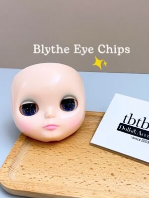 Blythe Eye Chips - Glitter #224 Blue Grey