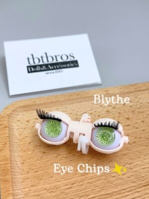 Blythe Eye Chips - Glitter #206 Lime