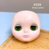 Blythe Eye Chips - Green Glitter Series