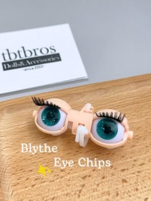 Blythe Eye Chips - Glitter #231 Aqua green