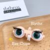 Blythe Eye Chips - Glitter #232 Dark aqua