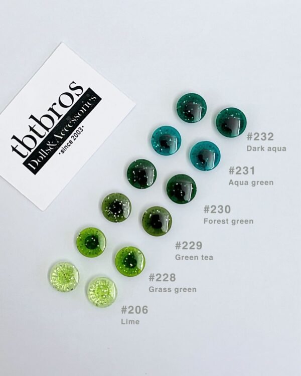 Blythe Eye Chips - Glitter #232 Dark aqua