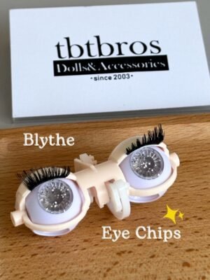 Blythe Eye Chips - Glitter #202 Pale Grey