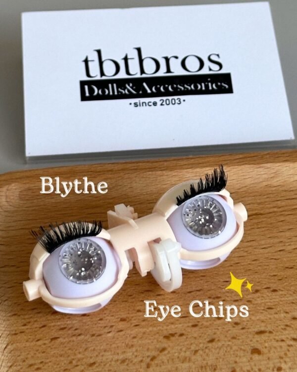 Blythe Eye Chips - Glitter #202 Pale Grey