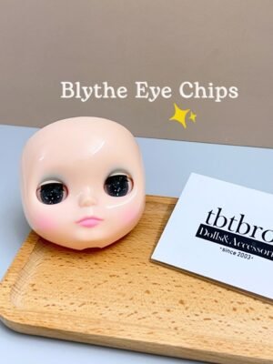 Blythe Eye Chips - Glitter #234 Black