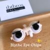 Blythe Eye Chips - Glitter #235 Charcoal Grey