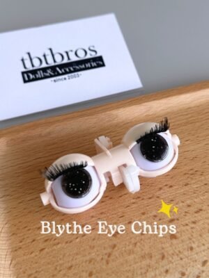 Blythe Eye Chips - Glitter #235 Charcoal Grey