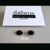 Blythe Eye Chips - Glitter #235 Charcoal Grey