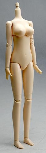 Obitsu Body / 25cm Female Body #25BD-F02W-soft (L size Bust)
