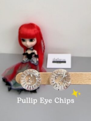 Pullip Eye Chips - Glitter #201 Clear