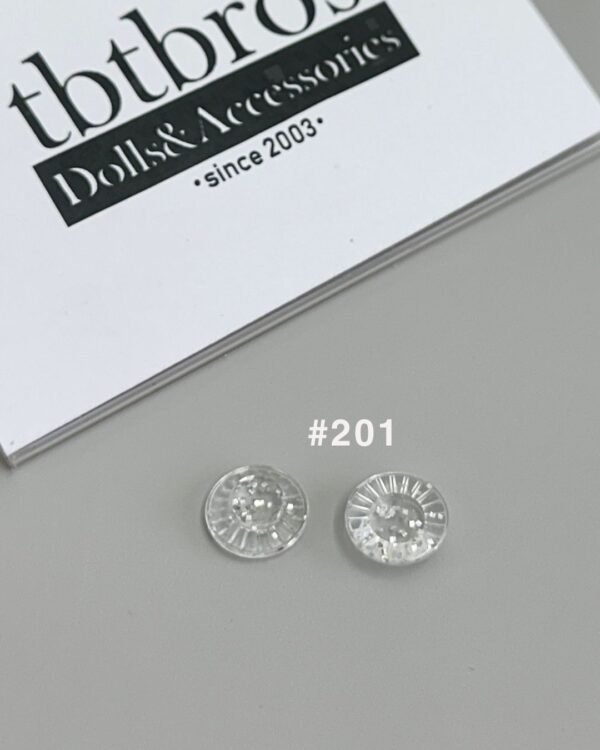 Pullip Eye Chips - Glitter #201 Clear